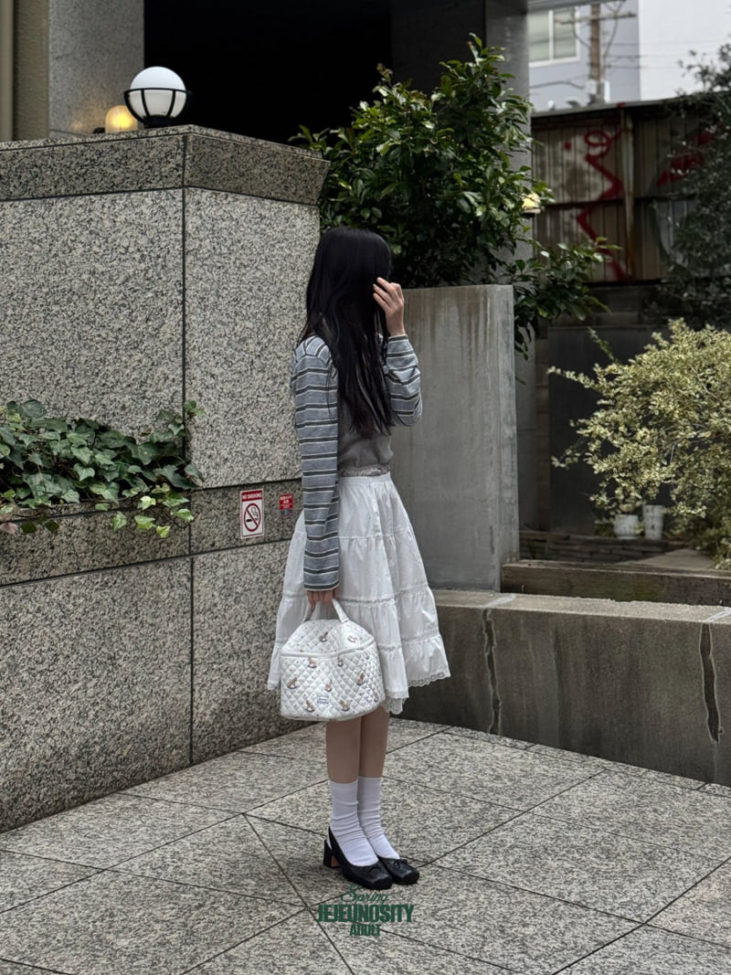 Jejeunosity - Korean Women Fashion - #momslook - Marcara Tee - 11