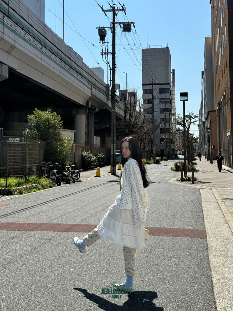 Jejeunosity - Korean Women Fashion - #womensfashion - Waffle Flower Hoodie - 4