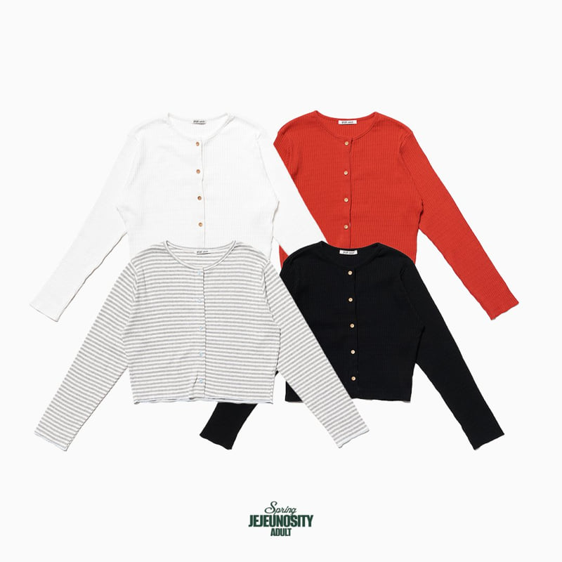 Jejeunosity - Korean Women Fashion - #momslook - Six Spring Cardigan