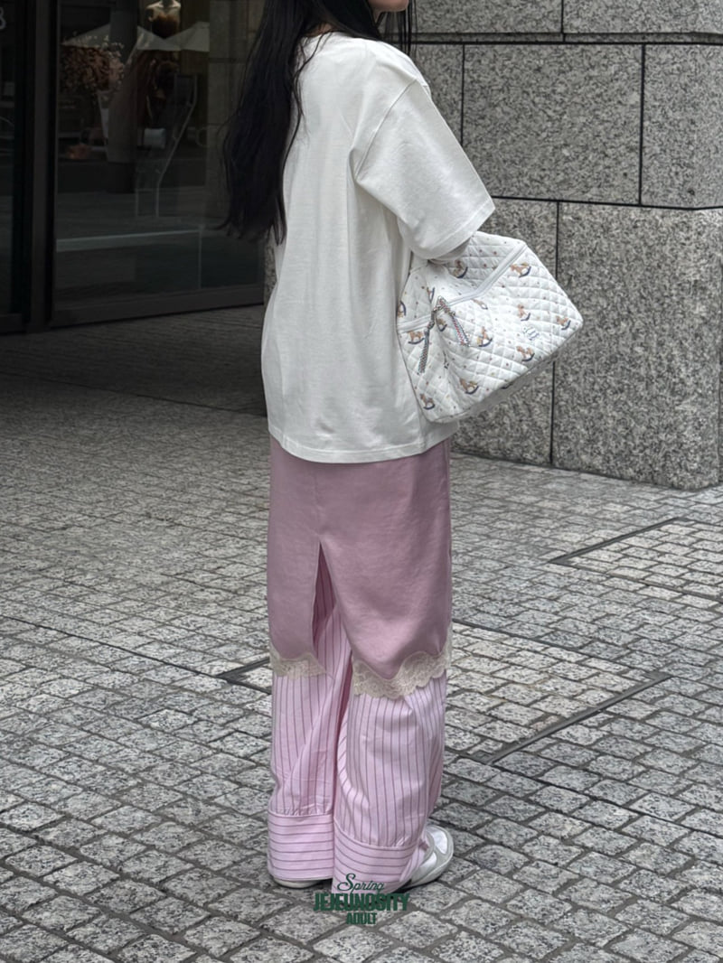 Jejeunosity - Korean Women Fashion - #pursuepretty - Stella Line Pants - 8