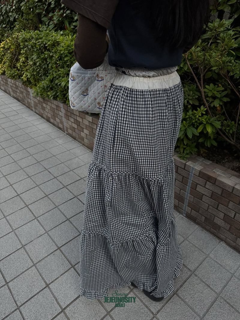 Jejeunosity - Korean Women Fashion - #shopsmall - Picnic Skirt - 10