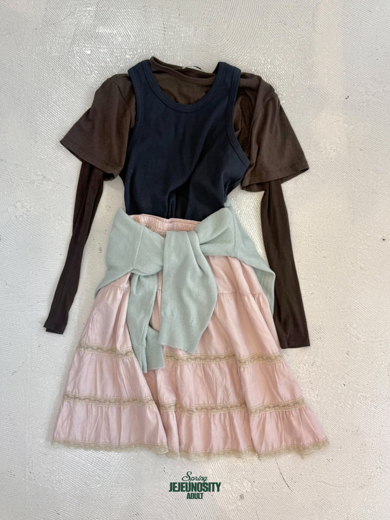 Jejeunosity - Korean Women Fashion - #shopsmall - Modern Sleeveless Top - 5