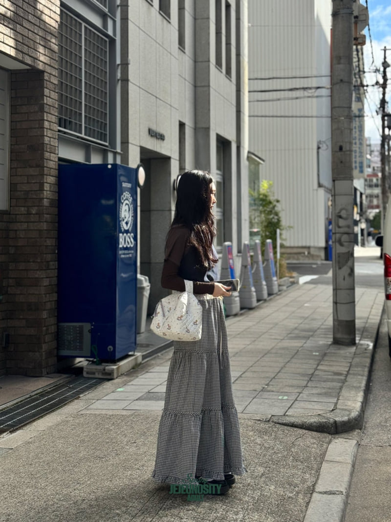 Jejeunosity - Korean Women Fashion - #thatsdarling - Picnic Skirt - 11