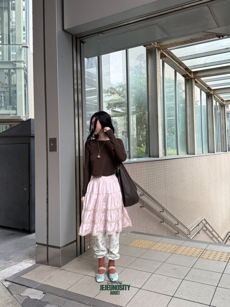 Jejeunosity - Korean Women Fashion - #womensfashion - Garden Jogger Pants - 3