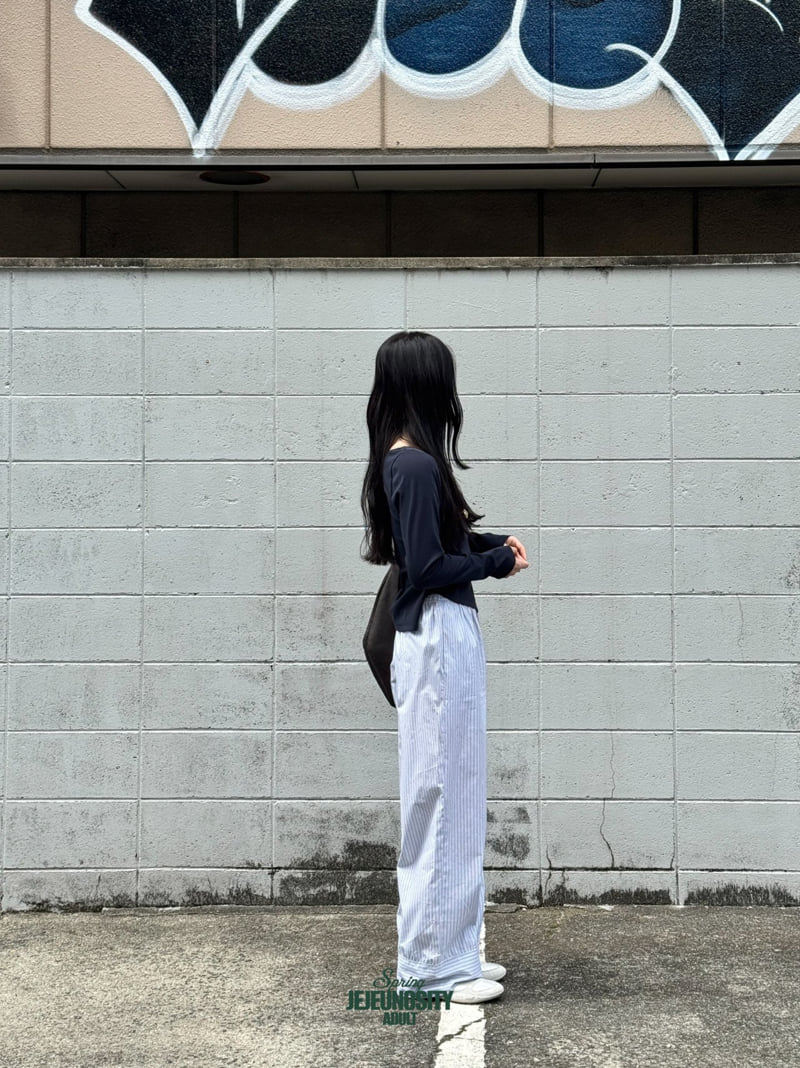 Jejeunosity - Korean Women Fashion - #womensfashion - Stella Line Pants - 5