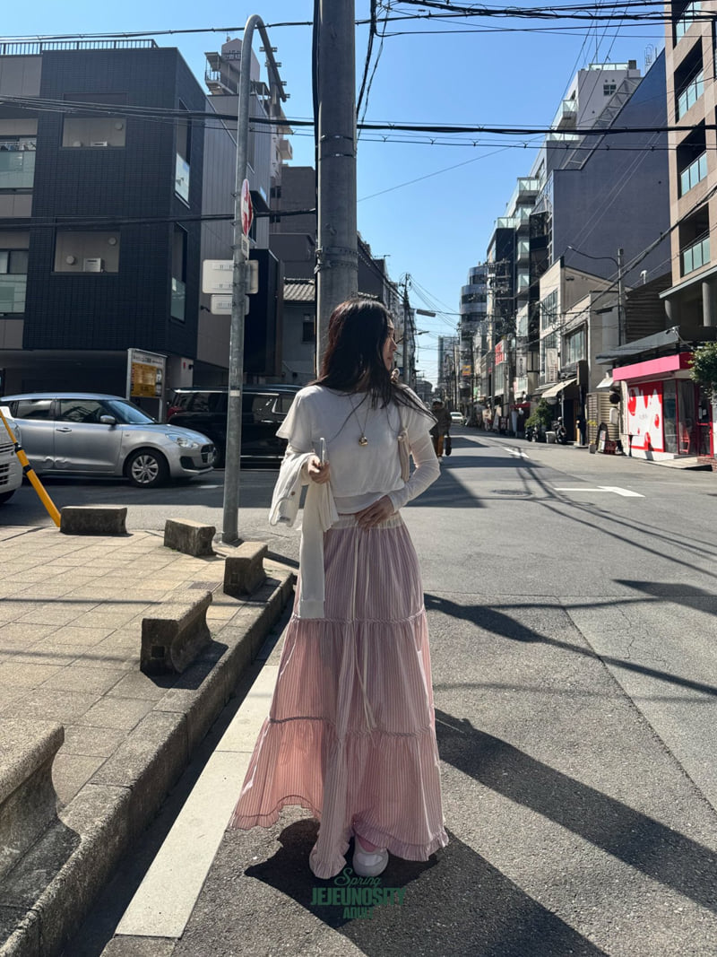 Jejeunosity - Korean Women Fashion - #momslook - Picnic Skirt - 4