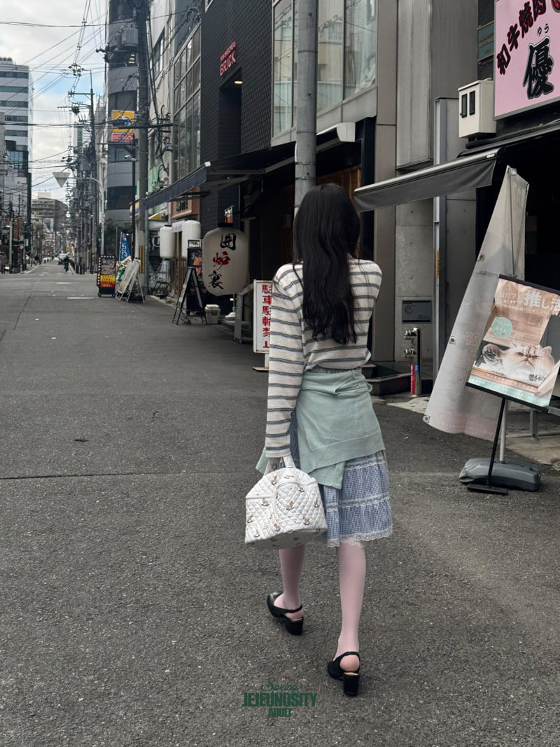 Jejeunosity - Korean Women Fashion - #momslook - Marcara Tee - 4
