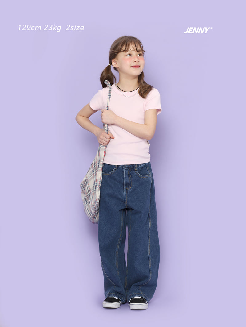 Jenny Basic - Korean Children Fashion - #Kfashion4kids - Mini Ribbed Tee - 3