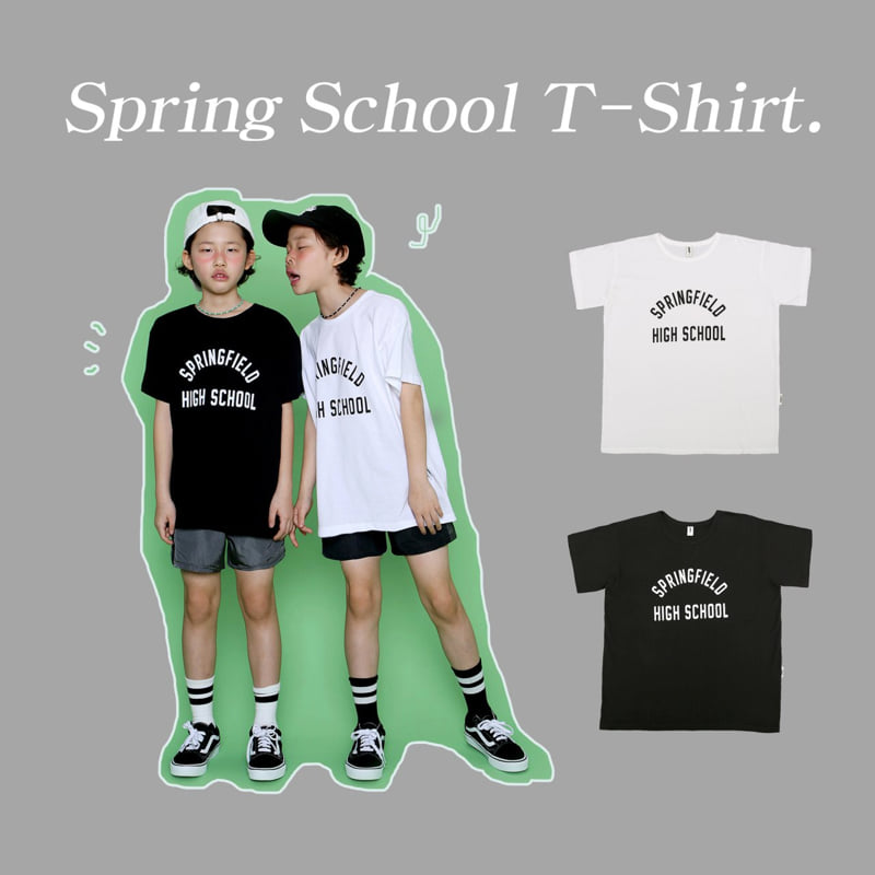 Jenny Basic - Korean Children Fashion - #childofig - Spring School Tee
