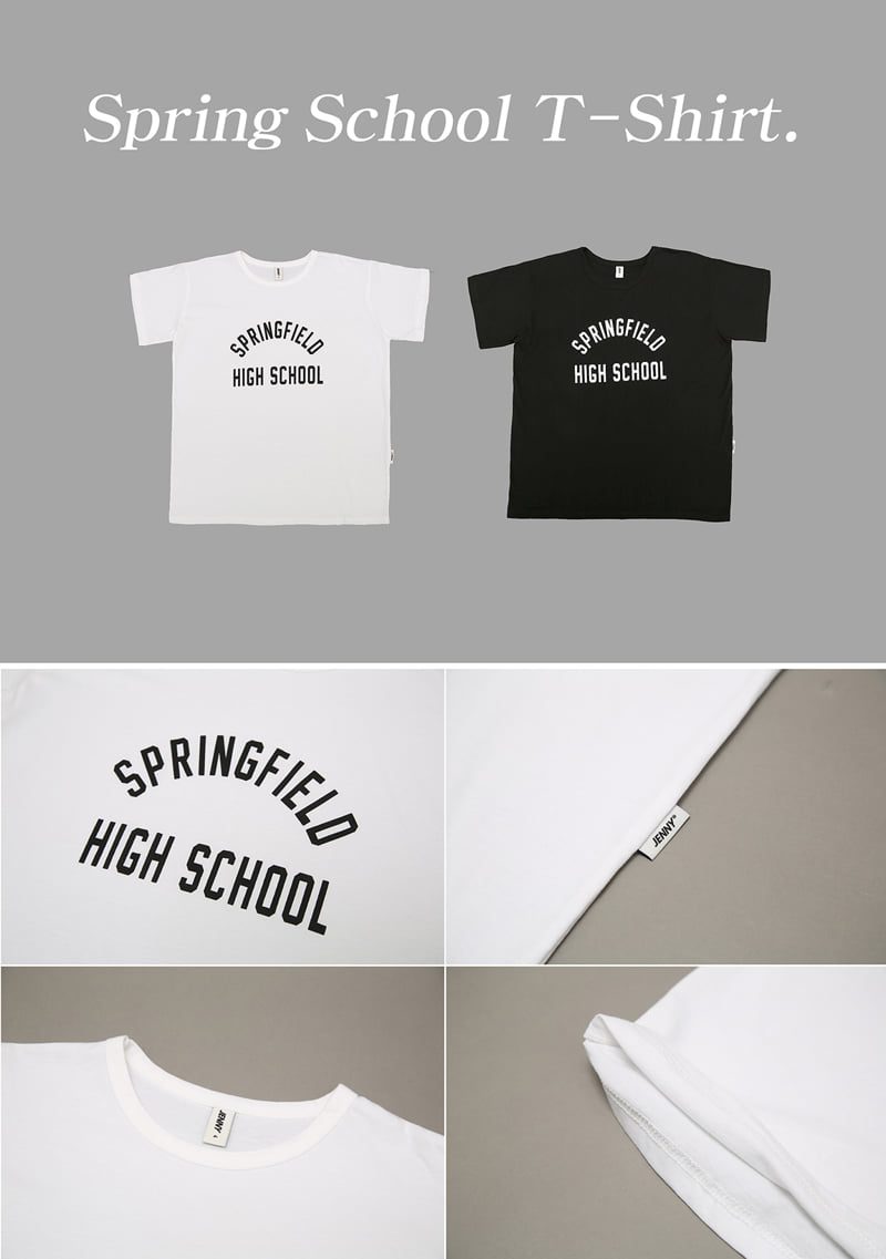 Jenny Basic - Korean Children Fashion - #magicofchildhood - Spring School Tee - 11