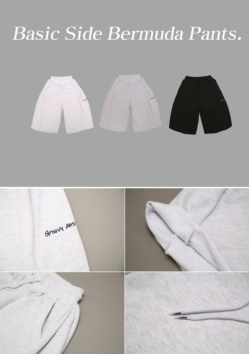 Jenny Basic - Korean Children Fashion - #minifashionista - Basic Side Pleated Shorts - 11