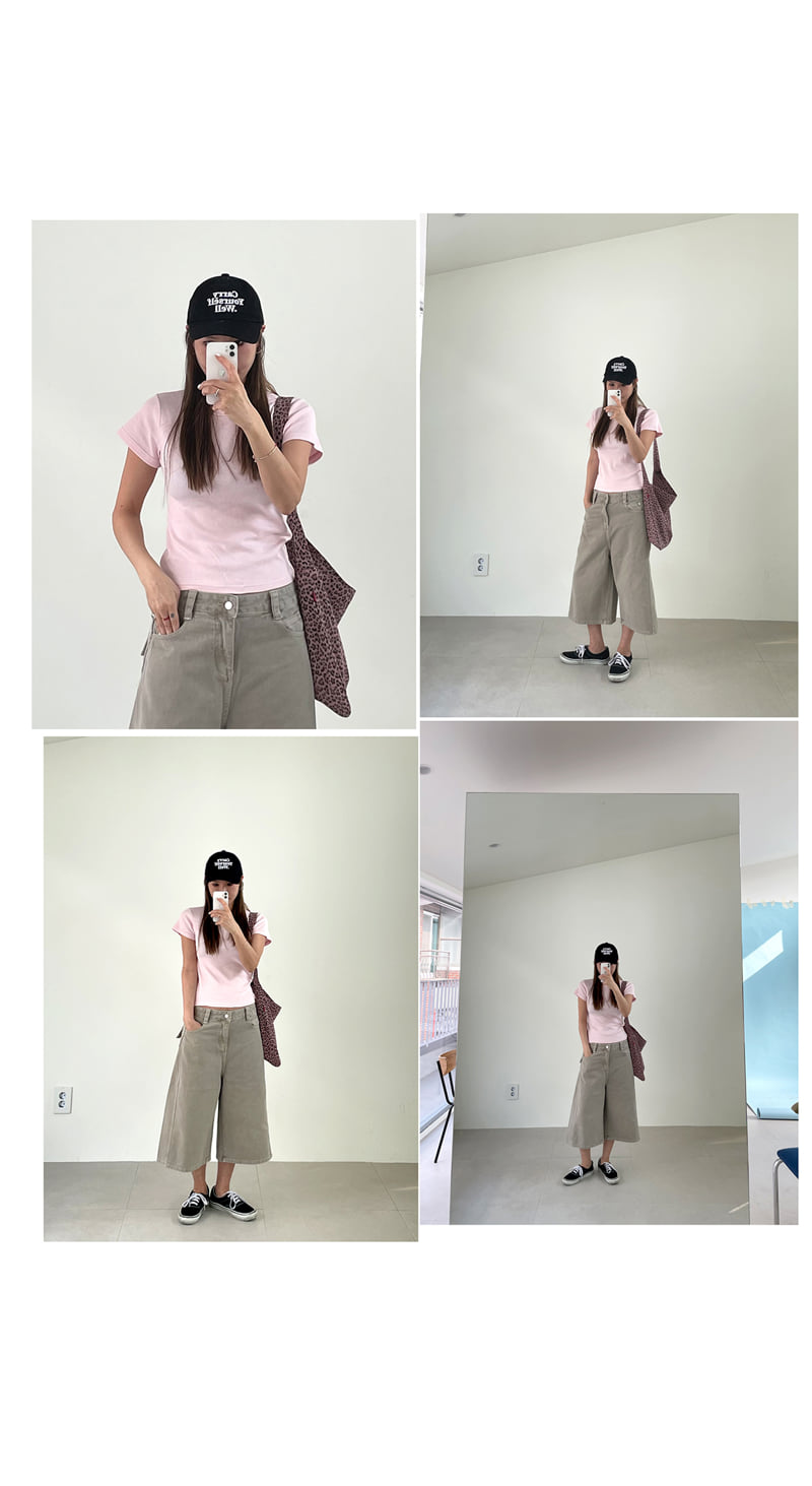 Jenny Basic - Korean Children Fashion - #stylishchildhood - Mini Ribbed Tee - 10
