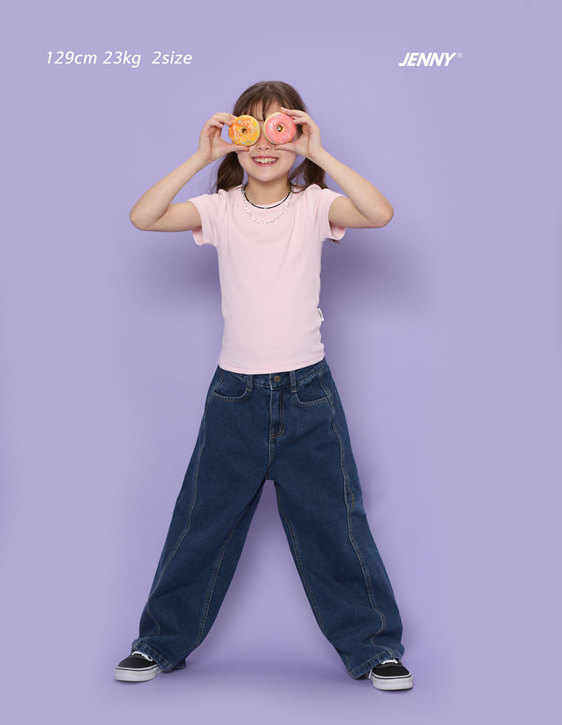Jenny Basic - Korean Children Fashion - #todddlerfashion - Mini Ribbed Tee - 8