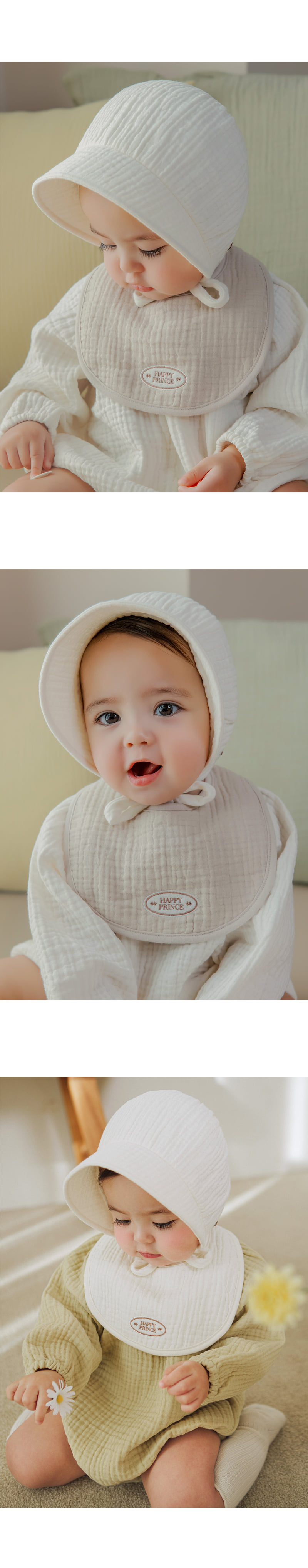 Kids Clara - Korean Baby Fashion - #babyboutique - Happy Bebe Yoru Bonnet - 7