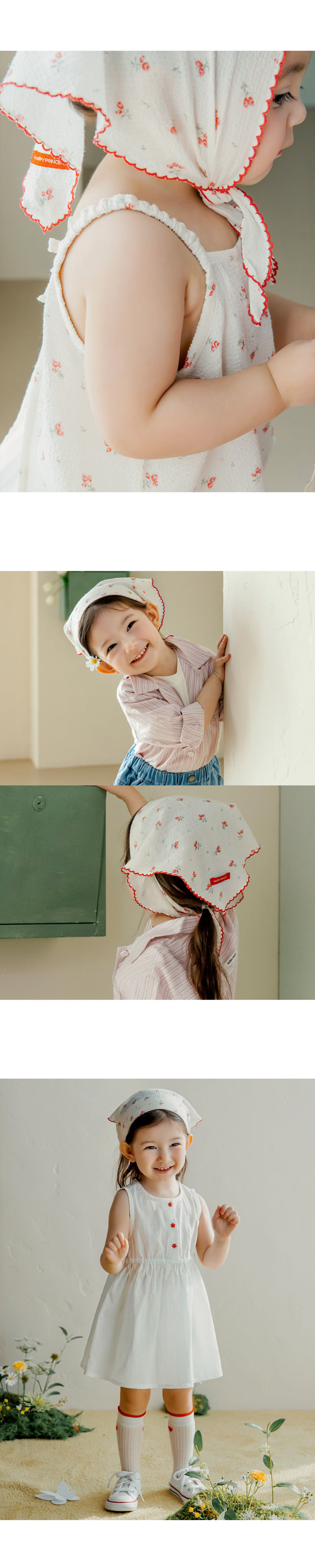 Kids Clara - Korean Baby Fashion - #babyboutique - Shuri Baby Hair Kerchief (set of 5) - 3