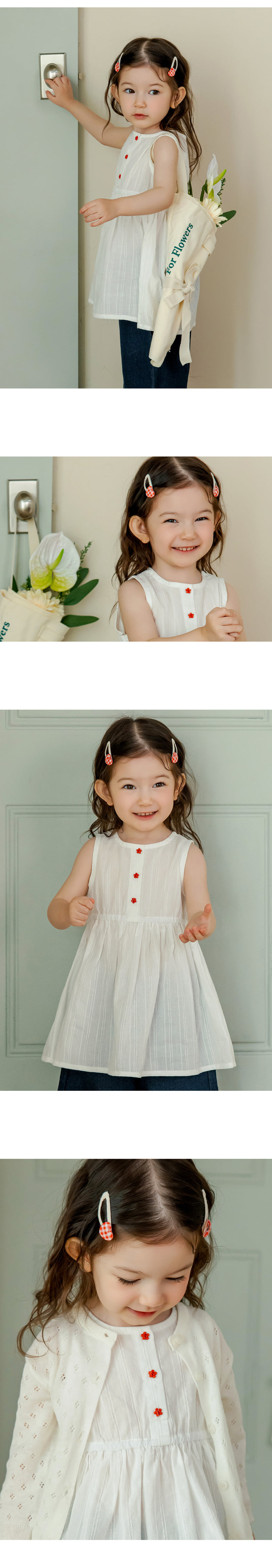 Kids Clara - Korean Baby Fashion - #babyboutique - Elva Hairpin Set (set of 5) - 2