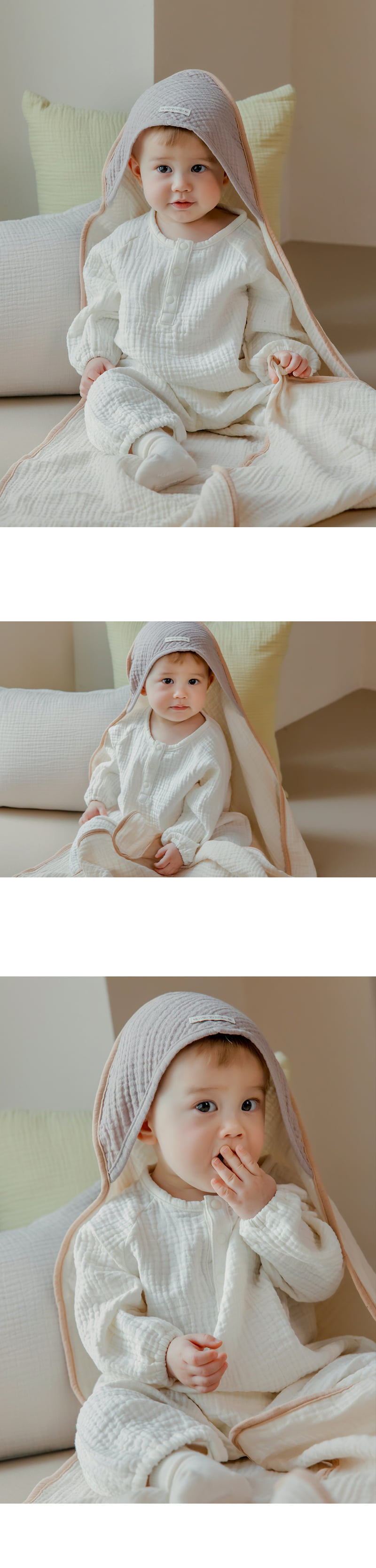 Kids Clara - Korean Baby Fashion - #babyboutiqueclothing - Happy Bebe Yoru Romper - 7