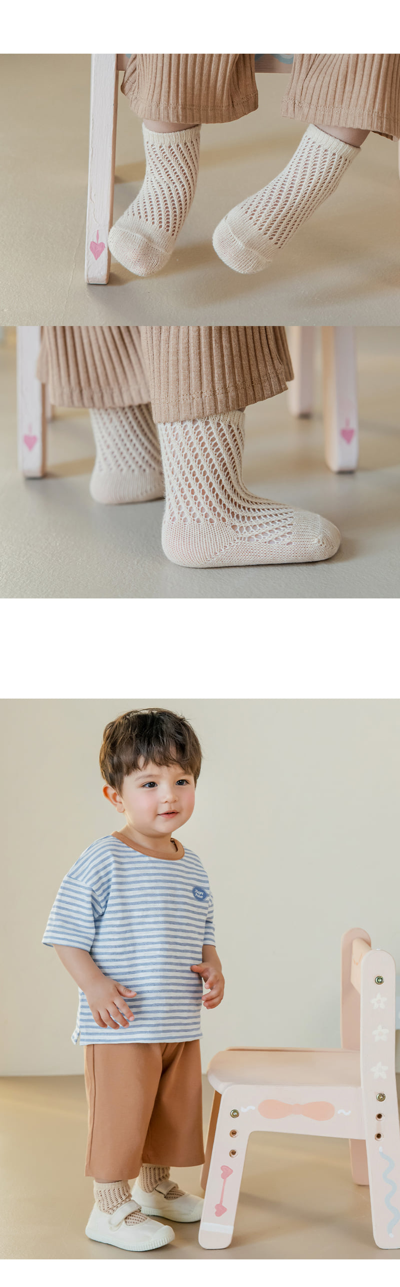 Kids Clara - Korean Baby Fashion - #babyboutiqueclothing - Loop Summer Socks (set of 5) - 5