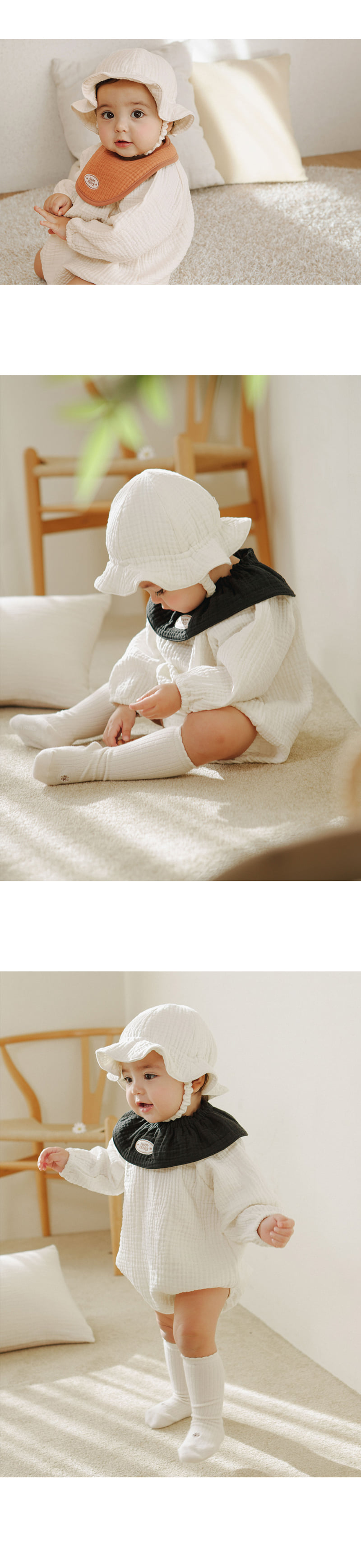 Kids Clara - Korean Baby Fashion - #babyclothing - Happy Bebe Yoru Bodysuit - 7