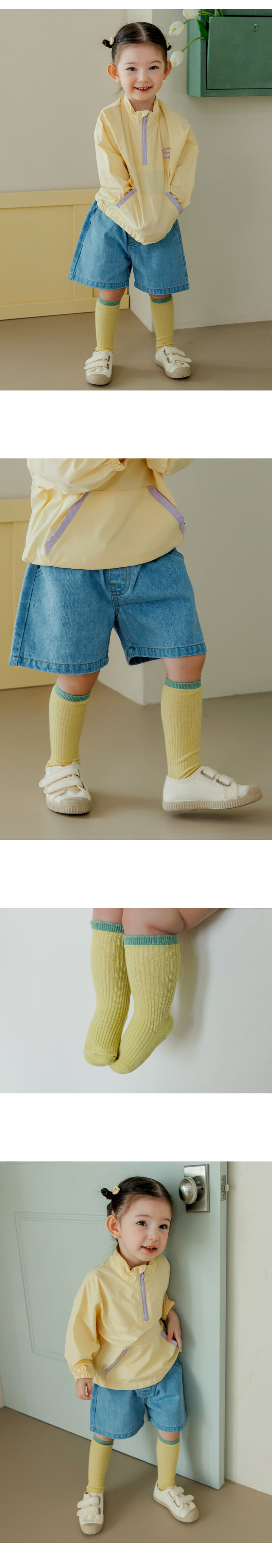 Kids Clara - Korean Baby Fashion - #babyclothing - Theo Summer Ribbed Knee Socks (set of 5) - 2