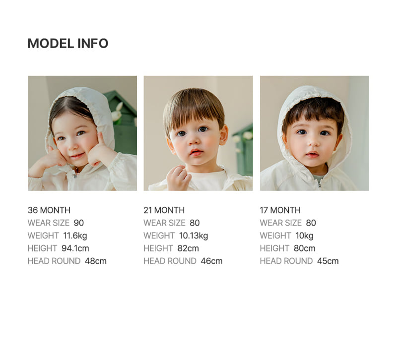 Kids Clara - Korean Baby Fashion - #babyfashion - Lennon Baby Windbreaker Jumper - 12