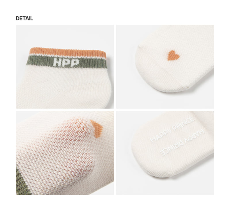 Kids Clara - Korean Baby Fashion - #babyfever - Tibe Summer Socks (set of 5) - 6