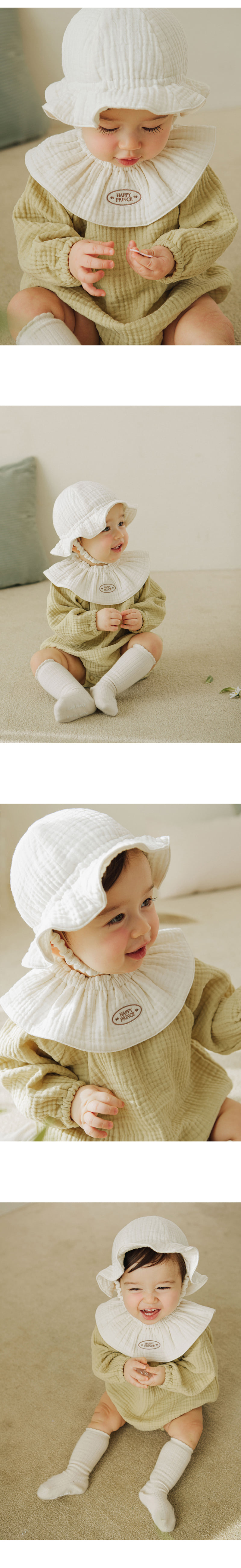 Kids Clara - Korean Baby Fashion - #babygirlfashion - Loving Yoru Rolling Bib (set of 5) - 2