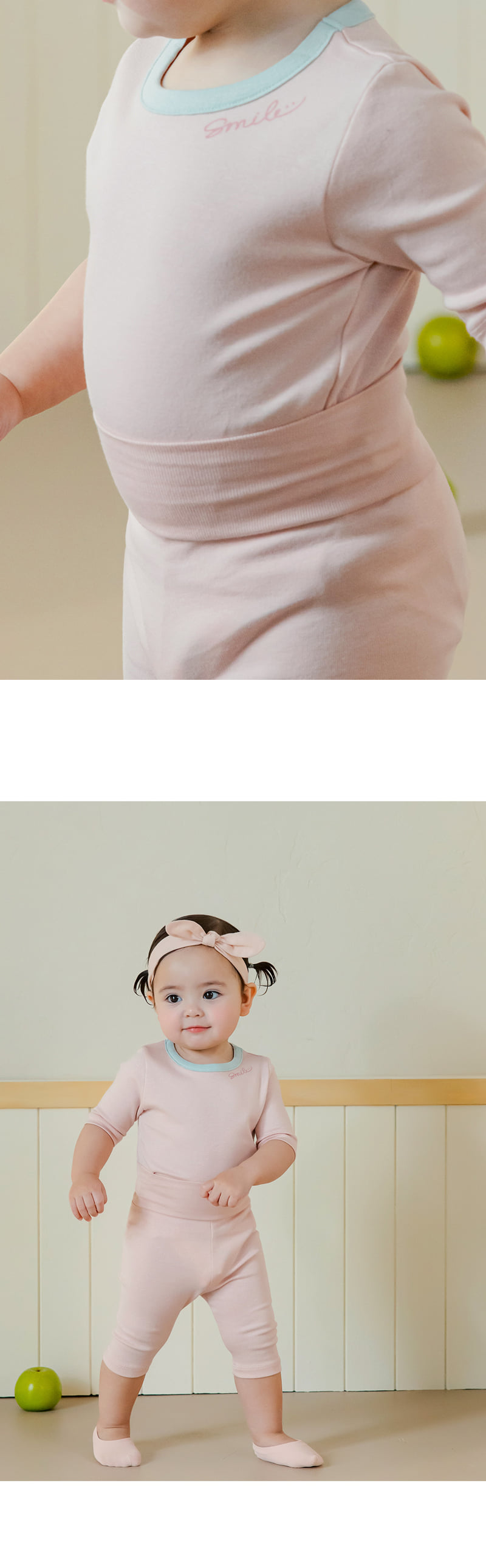 Kids Clara - Korean Baby Fashion - #babylifestyle - Smile Comfy Belly Baby Easywear - 8