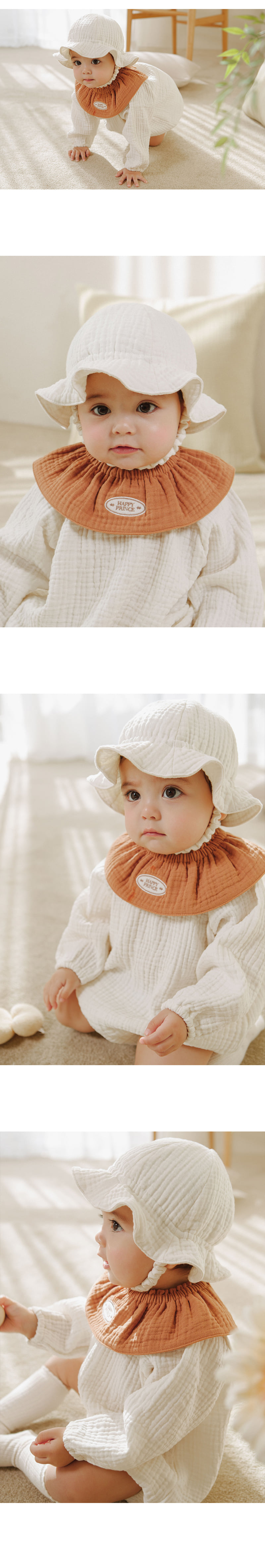 Kids Clara - Korean Baby Fashion - #babylifestyle - Loving Yoru Rolling Bib (set of 5) - 4