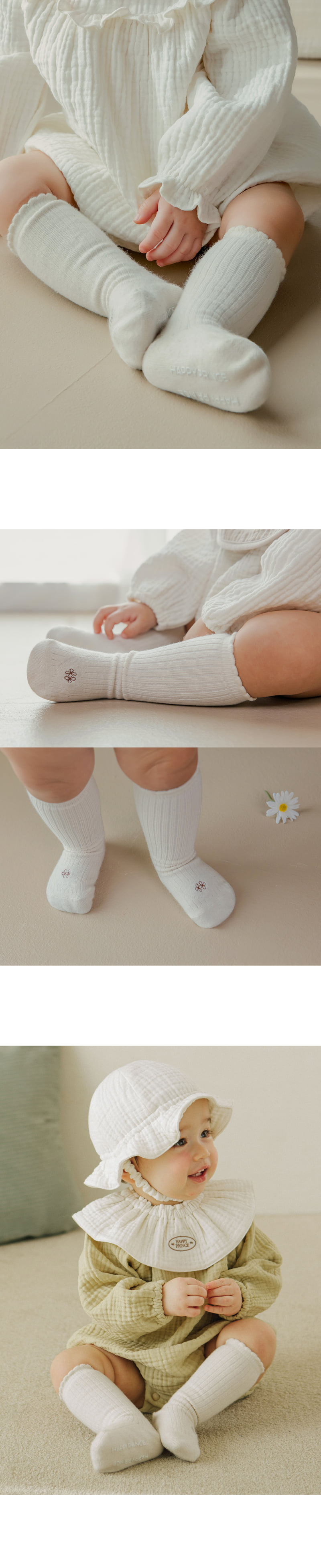 Kids Clara - Korean Baby Fashion - #babyoninstagram - Loving Baby Knee-High Socks (set of 5) - 2
