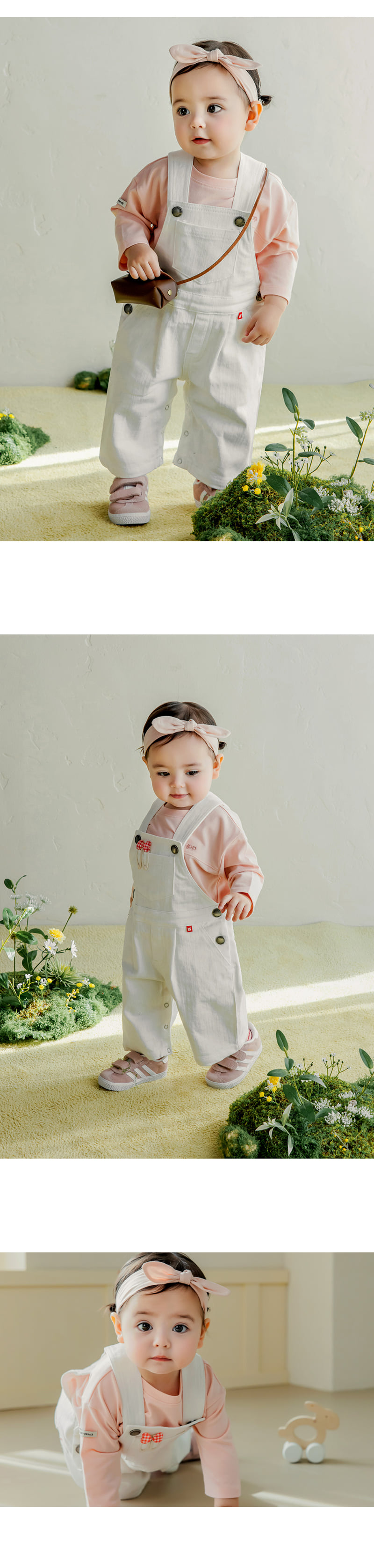Kids Clara - Korean Baby Fashion - #babyoninstagram - Lev Baby Overalls - 2