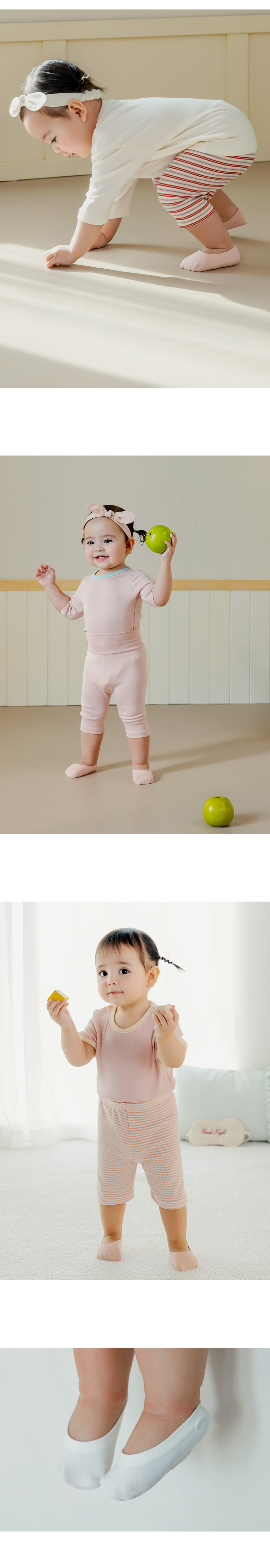 Kids Clara - Korean Baby Fashion - #babyoninstagram - New Ice Cream Cooling Shoes Socks (set of 5) - 3