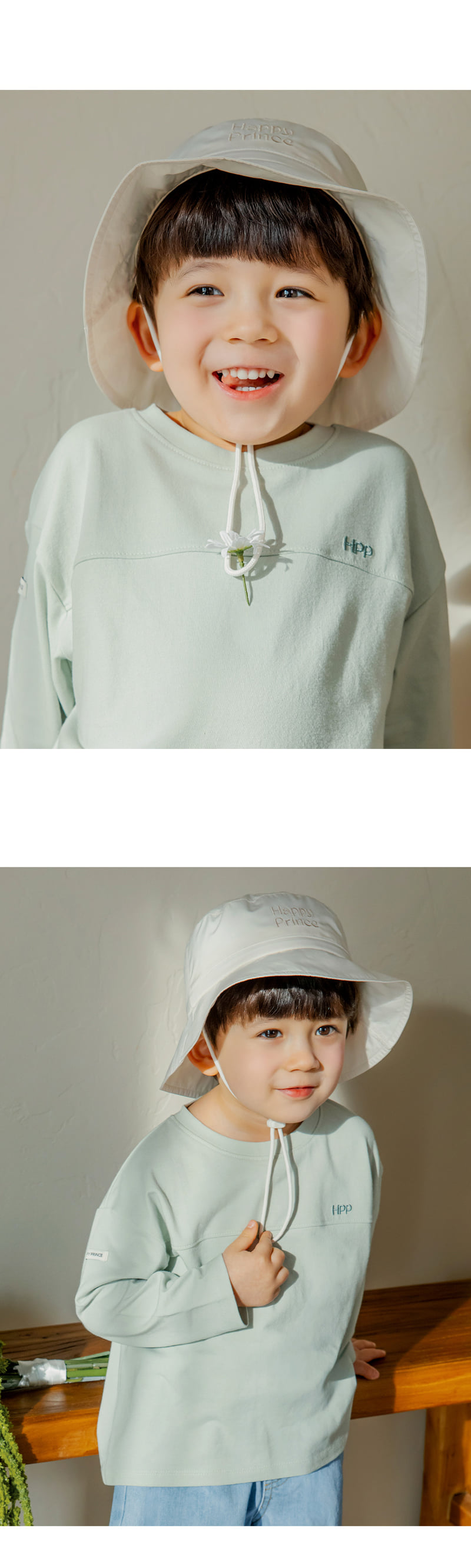 Kids Clara - Korean Baby Fashion - #babyoninstagram - Lennon Bucket Hat - 4