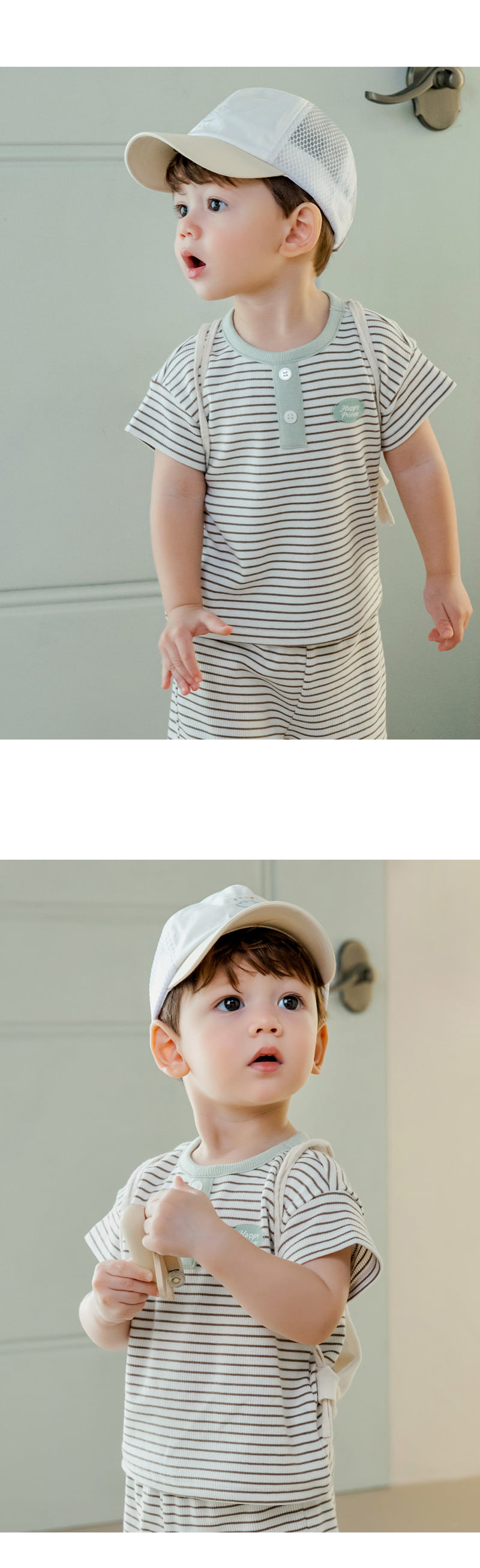 Kids Clara - Korean Baby Fashion - #babyoninstagram - Maeve Summer Baby Ball Cap - 4