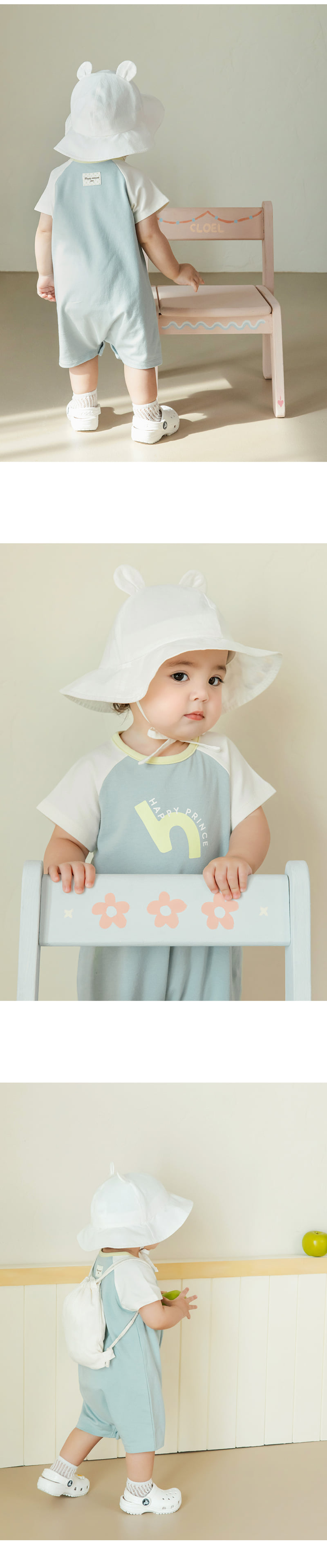 Kids Clara - Korean Baby Fashion - #babyootd - Nube Play Suit - 3