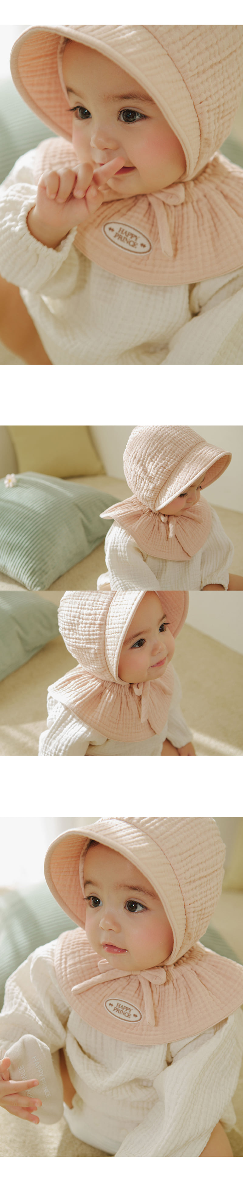 Kids Clara - Korean Baby Fashion - #babyoutfit - Loving Yoru Rolling Bib (set of 5) - 6