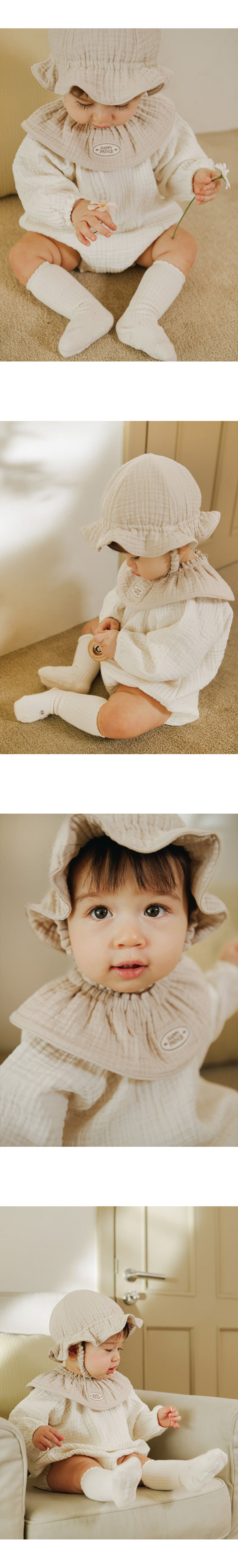Kids Clara - Korean Baby Fashion - #babyoutfit - Loving Yoru Rolling Bib (set of 5) - 7