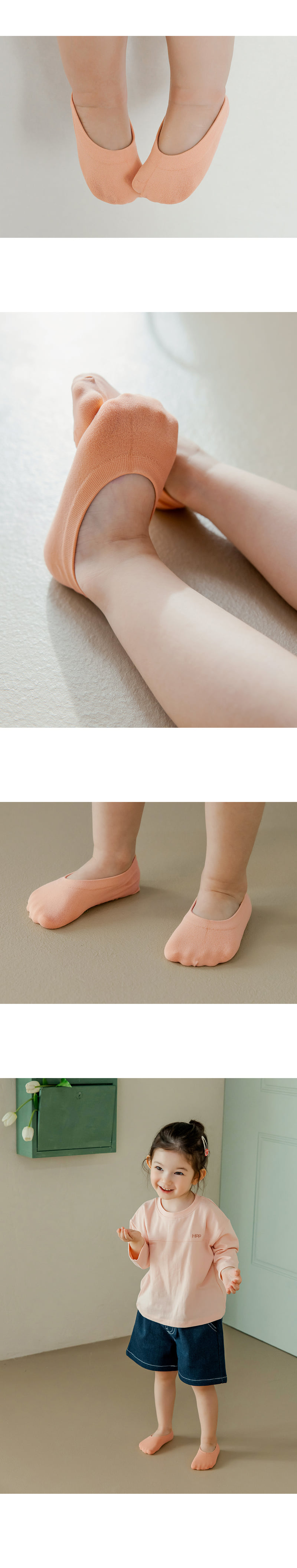 Kids Clara - Korean Baby Fashion - #babyoutfit - New Ice Cream Cooling Shoes Socks (set of 5) - 6