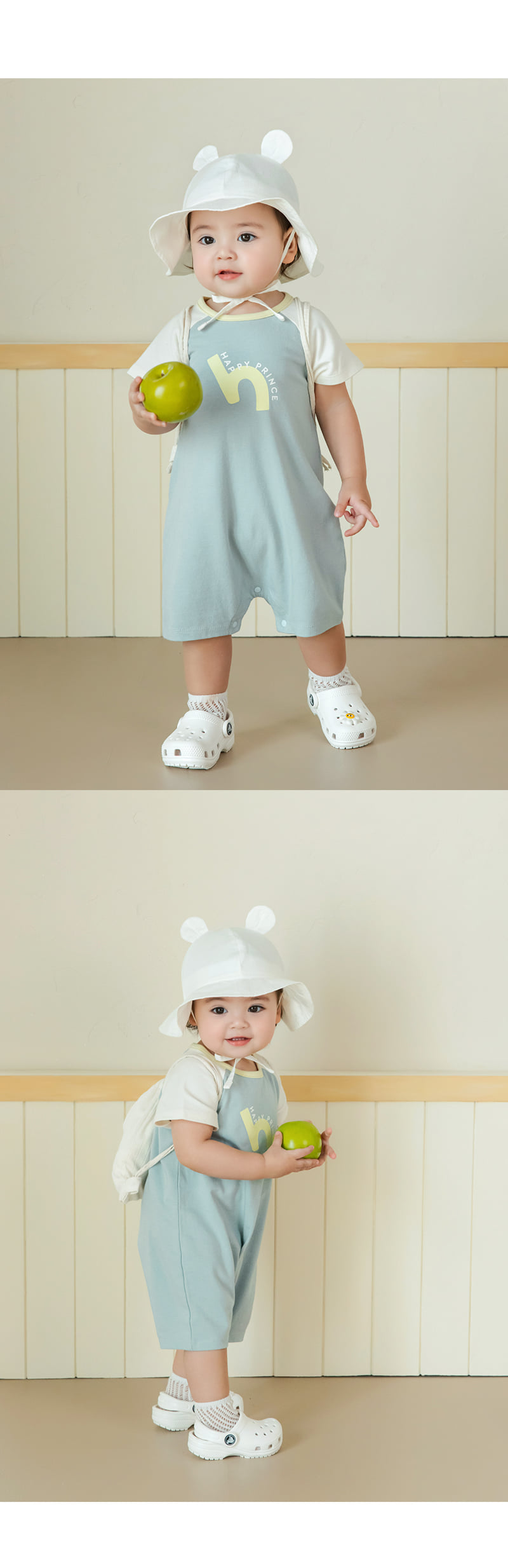 Kids Clara - Korean Baby Fashion - #babyoutfit - Babyboo Baby Sun Hat - 3