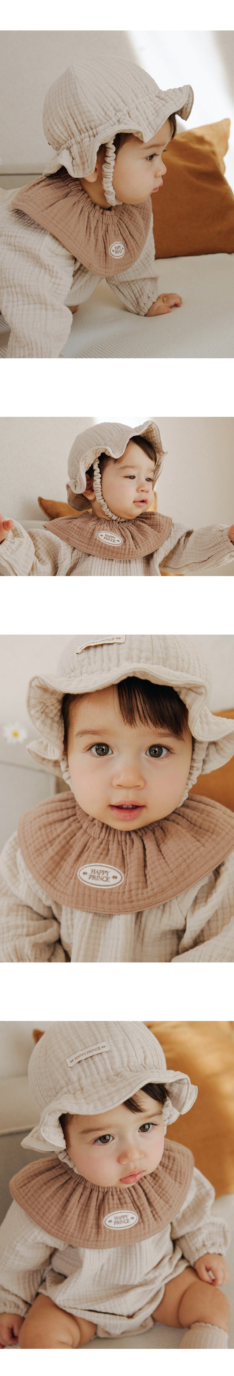 Kids Clara - Korean Baby Fashion - #babywear - Loving Yoru Rolling Bib (set of 5) - 8