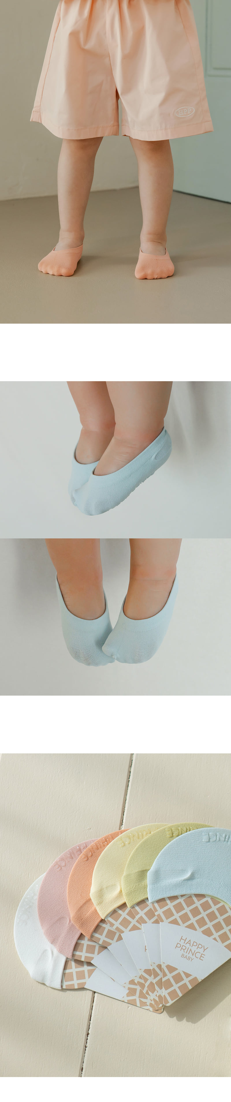 Kids Clara - Korean Baby Fashion - #babywear - New Ice Cream Cooling Shoes Socks (set of 5) - 7