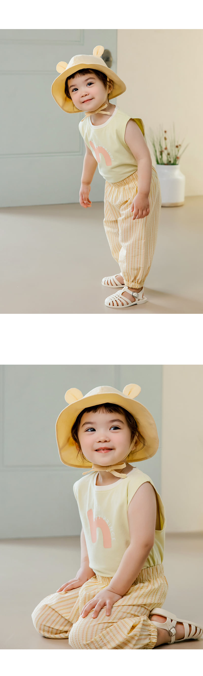 Kids Clara - Korean Baby Fashion - #onlinebabyboutique - Babyboo Baby Sun Hat - 6