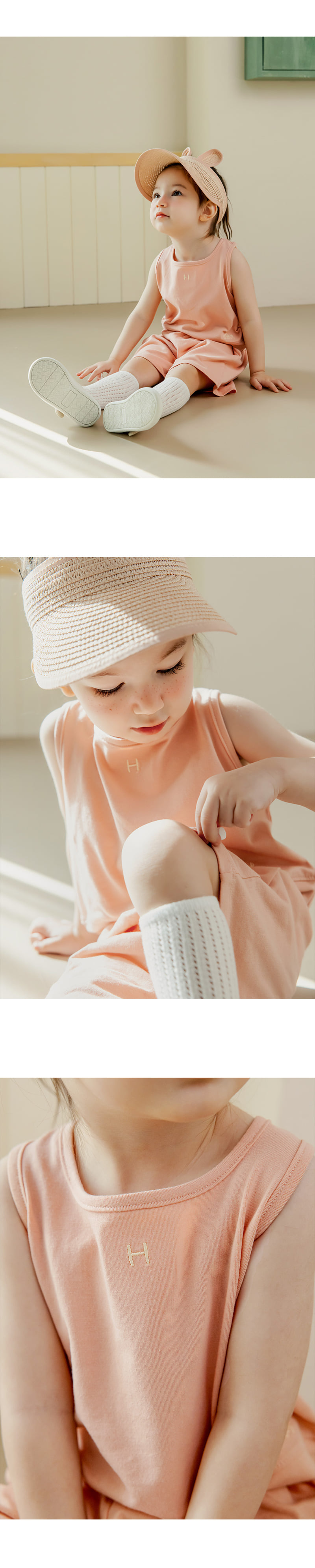 Kids Clara - Korean Baby Fashion - #onlinebabyshop - Lind 3-Piece Loungewear - 5