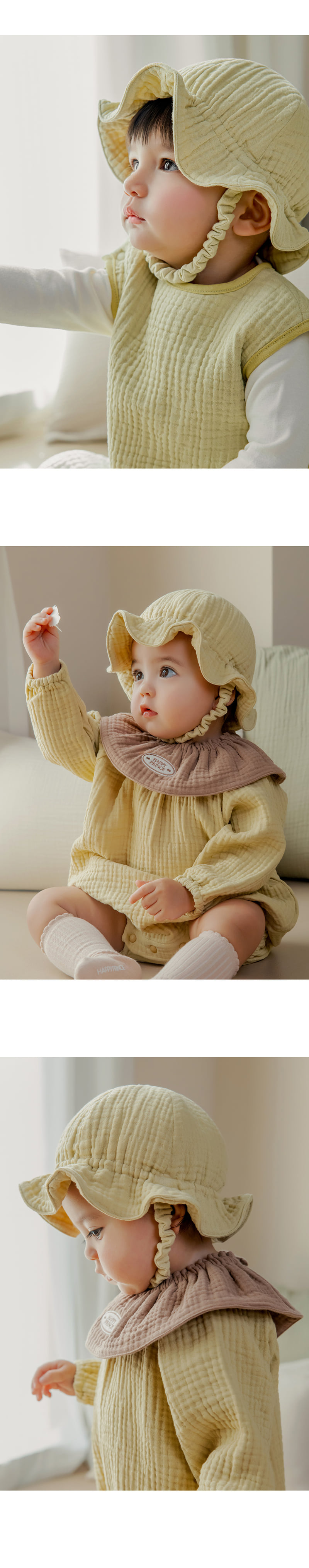 Kids Clara - Korean Baby Fashion - #smilingbaby - Happy Bebe Yoru Hat - 7