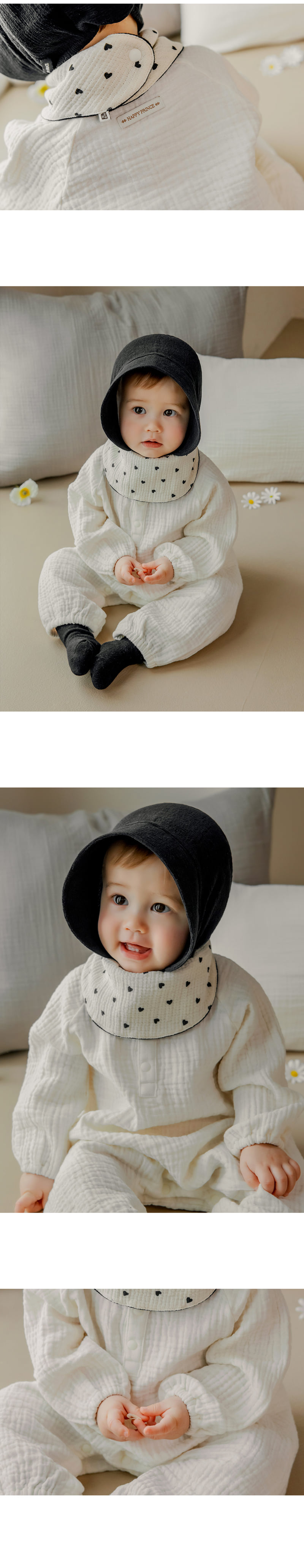 Kids Clara - Korean Baby Fashion - #smilingbaby - Happy Bebe Yoru Romper - 5