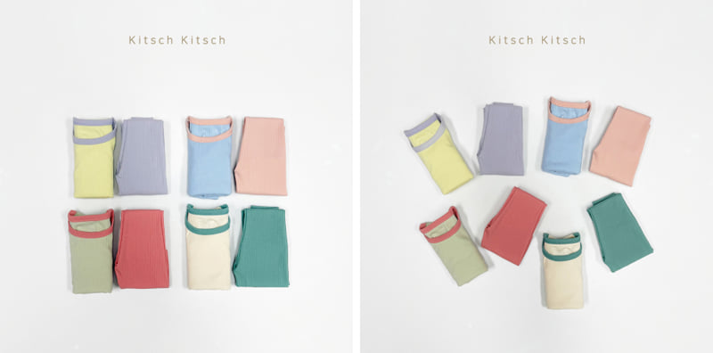 Kitsch Kitsch - Korean Children Fashion - #fashionkids - Daily Curve Ribbed Easywear - 4