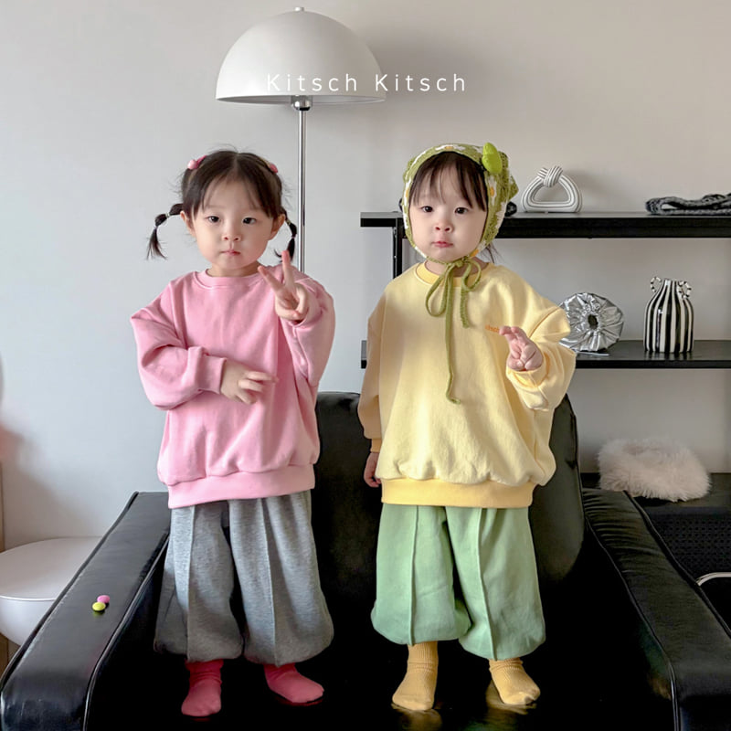 Kitsch Kitsch - Korean Children Fashion - #minifashionista - Butter Soft Sweet Top Bottom Set - 9