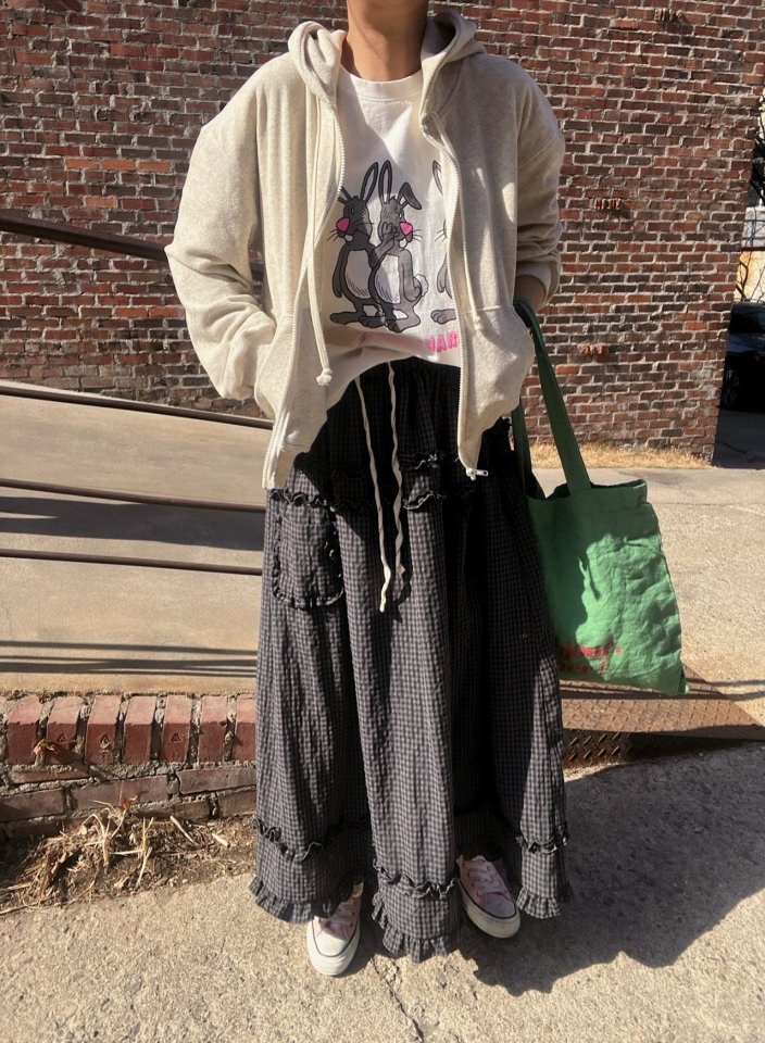 Lagrass - Korean Women Fashion - #momslook - Sien Hood Zip-Up - 2