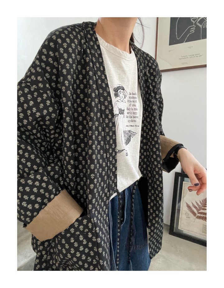Lagrass - Korean Women Fashion - #momslook - Lema Robe Cardigan