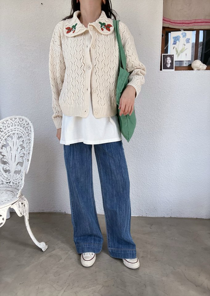 Lagrass - Korean Women Fashion - #momslook - Berry Cardigan - 9